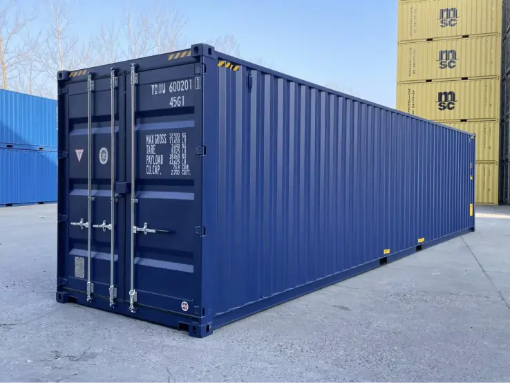 40ft High Cube New, One-trip