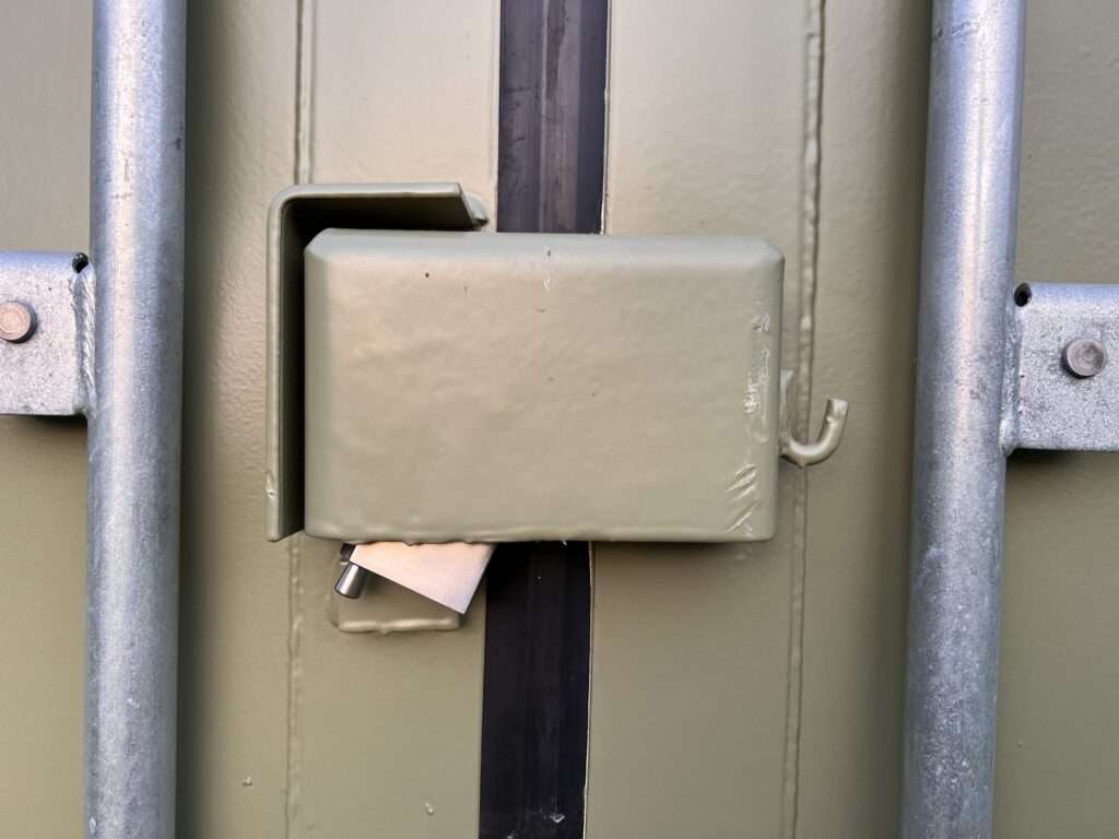 Lockbox of a Shipping Container