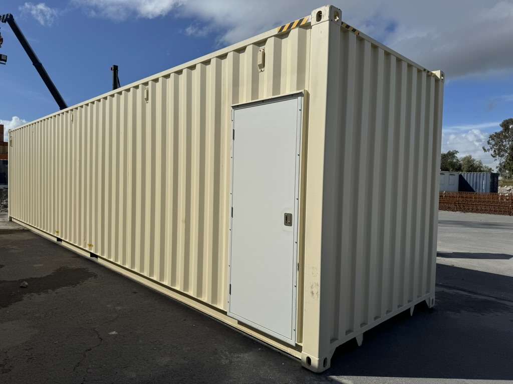 40ft Highcube Container with PA Door