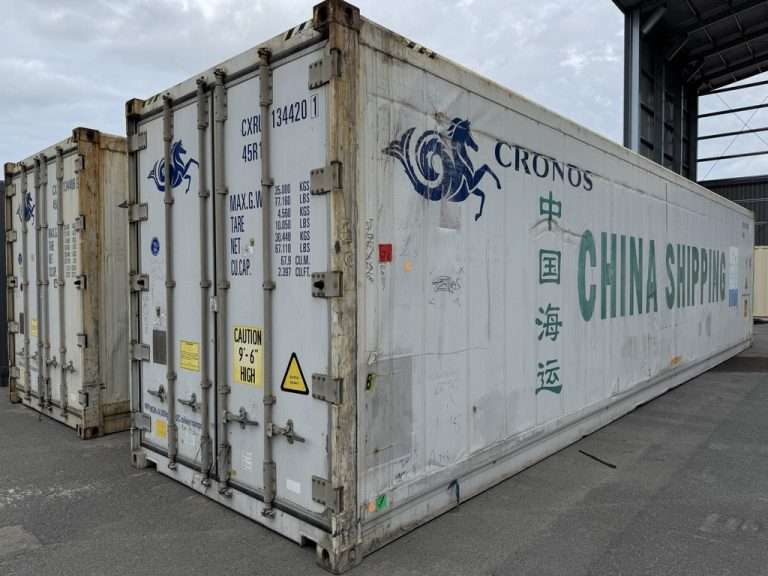 40ft Refrigerated Container, Operating reefer